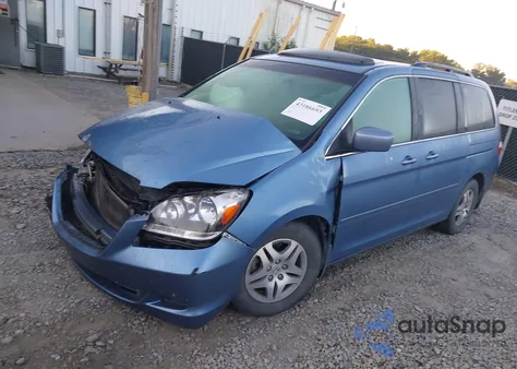 2007 Honda Odyssey Exl from USA, damaged, VIN 5FNRL38667B030477